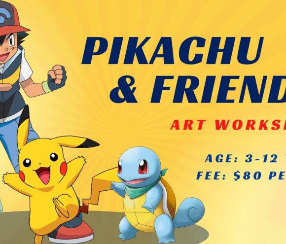 Pikachu and Friends Art Workshop