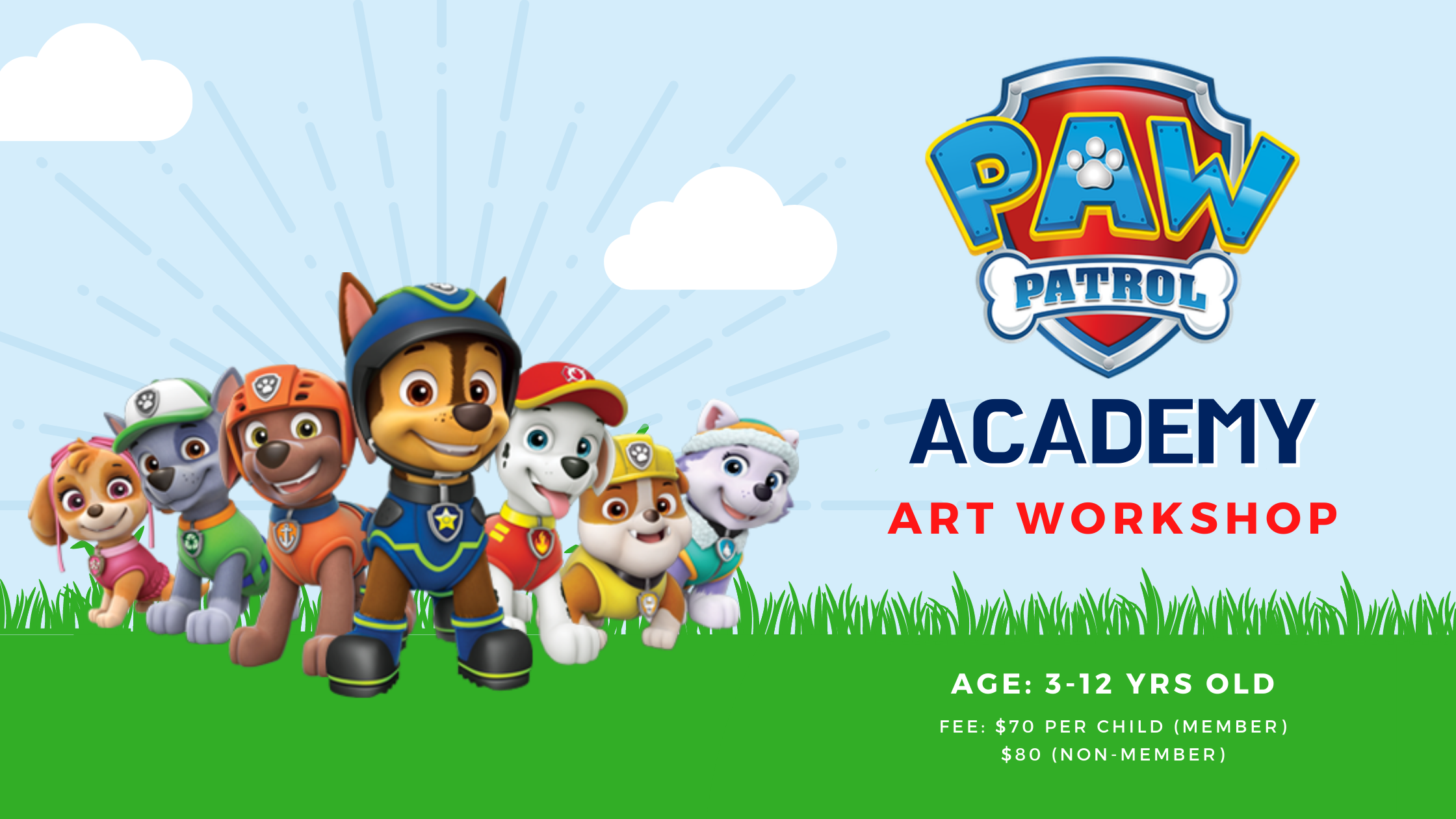 PAW Patrol Academy Art Workshop