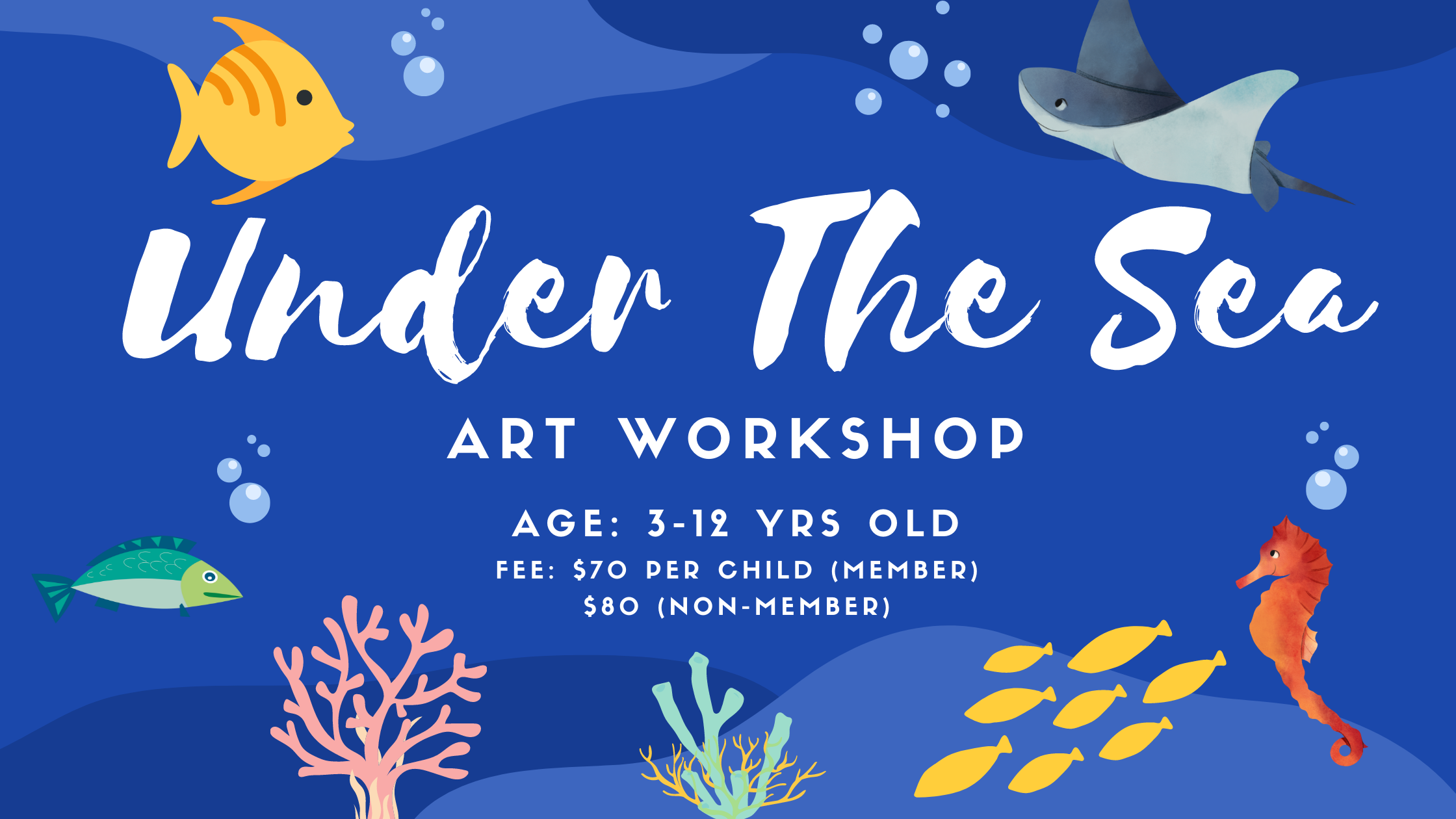 Under the sea art workshop