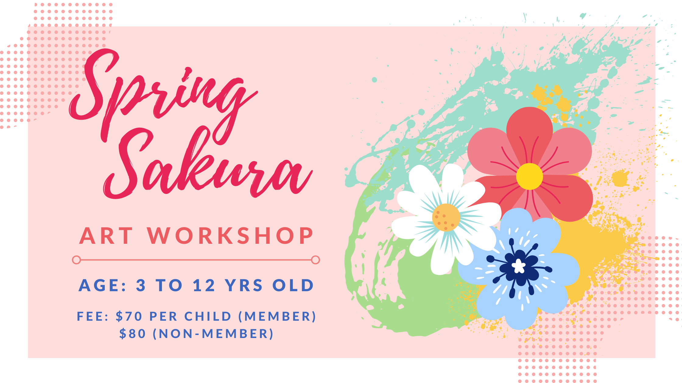 Spring Sakura Art Workshop