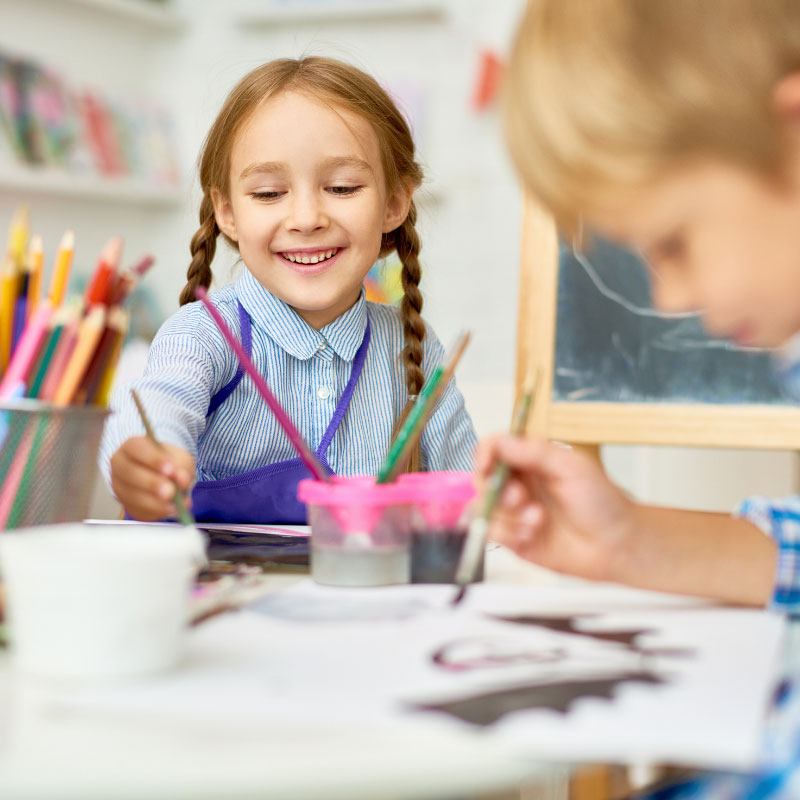 art workshops is to improve a child’s mental health