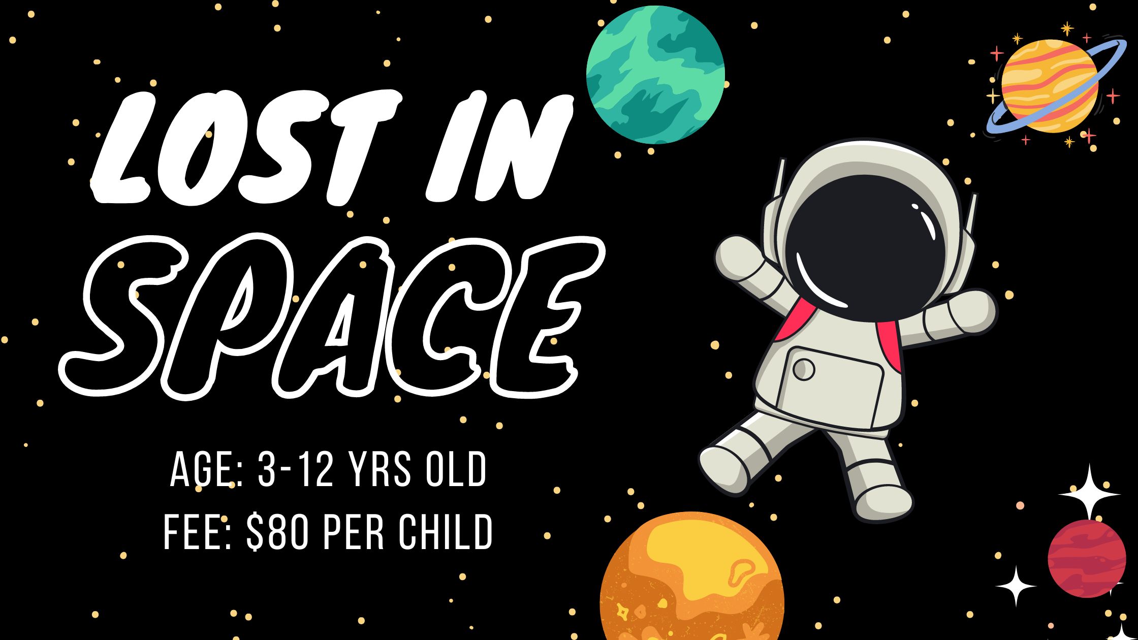 lost in space art workshop