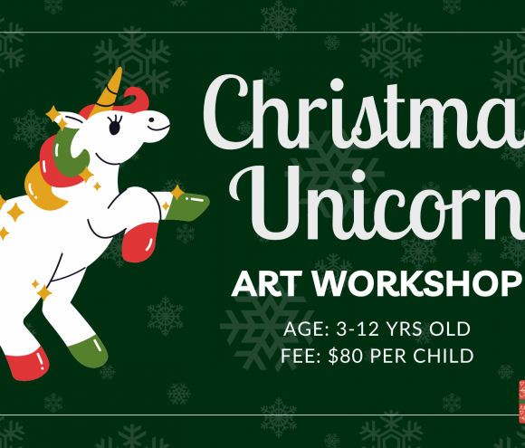 Christmas Unicorn Art Workshop