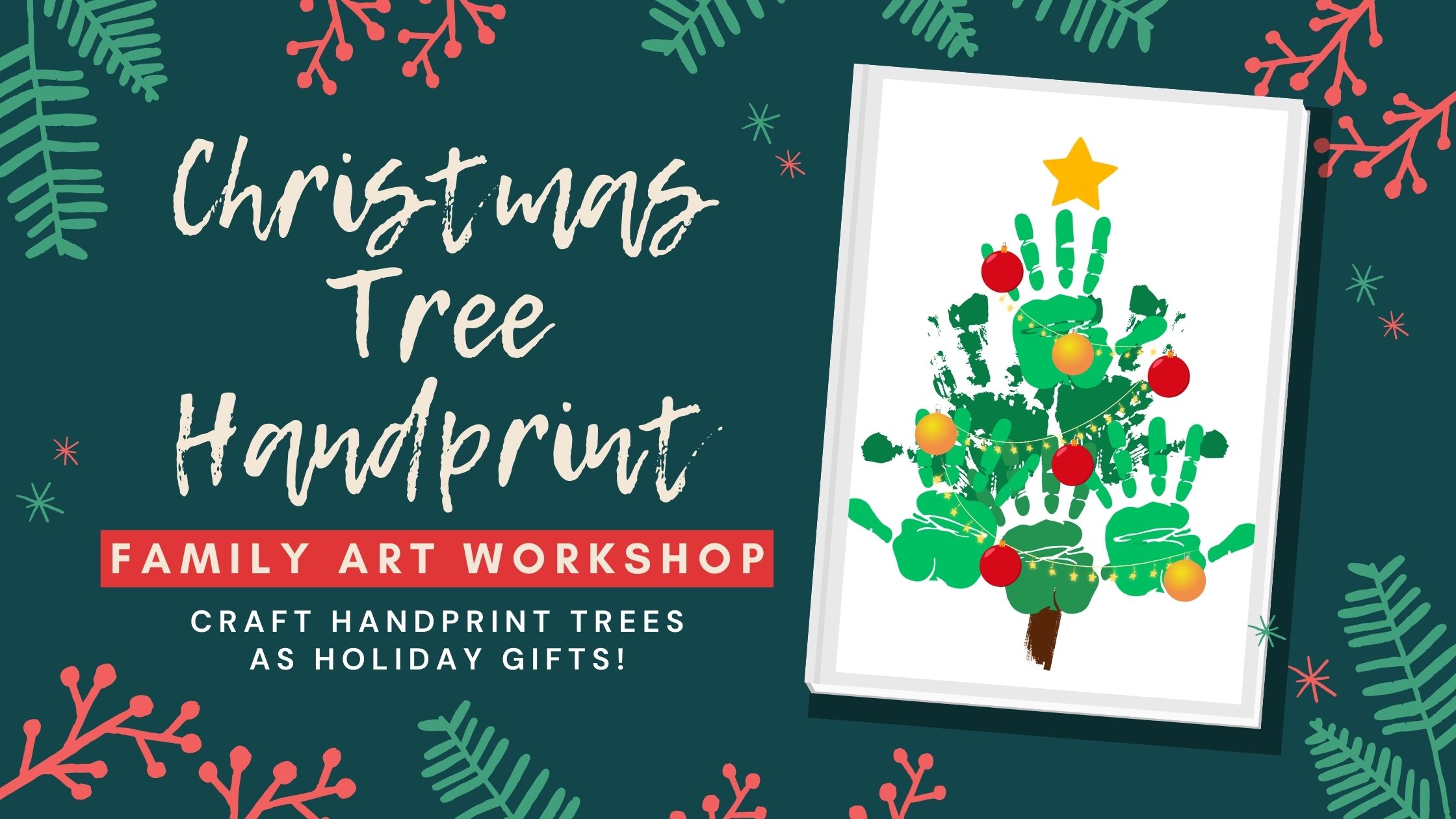 Christmas Tree Handprint